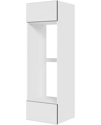 Multi-living Køkken Indbygningsskab   White Black Line Til Køl  : 195   Cm  : 60   Cm Toplåge   Skuffe Med Fuldudtræk Softluk Bredde: 60 Cm
