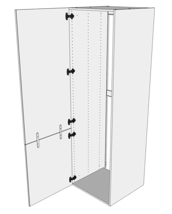 Multi-living Køkken Indbygningsskab   Wien Til Køl  : 195   Cm  : 60   Cm   Låger Med Samling Bredde: 60 Cm