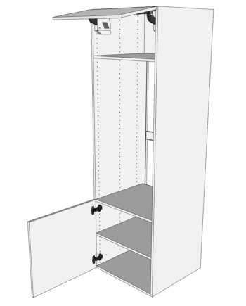 Multi-living Køkken Indbygningsskab   Wien Til Ovn  : 195   Cm  : 60   Cm Toplåger   Hyldeskab Bredde: 60 Cm