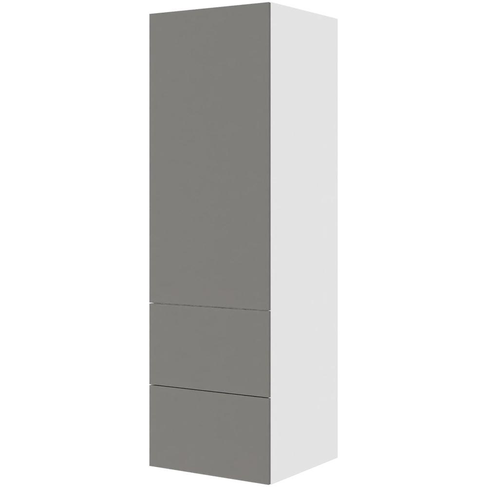 Multi-living Køkken Opbevaringsskab Cibo Grigio : 195 Cm : 60 Cm Fuldudtræk Softluk Bredde: 60 Cm