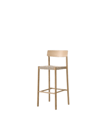 Tradition Betty Tk15 Barstol Lakeret Eg Natural Linnedflet