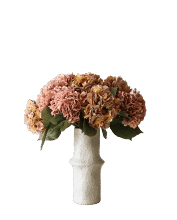 Botané Seasonal Hydrangea Buket Orange