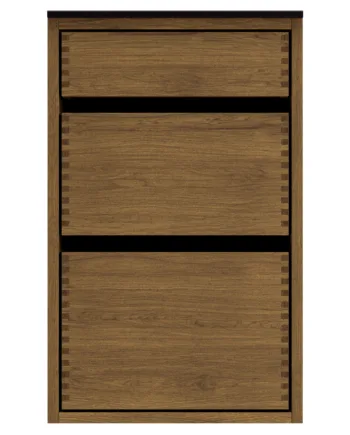 45 Cm Mørkolieret Just Wood Original Front Til Opvaskemaskine