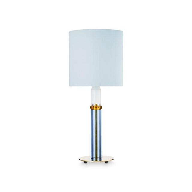 Design By Us Carnival No Bordlampe Lyseblå Brun Hvid