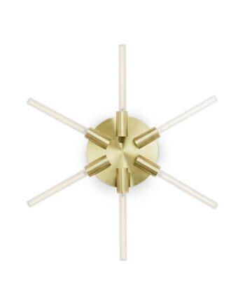 Design By Us Liberty Star Væglampe Børstet Guld