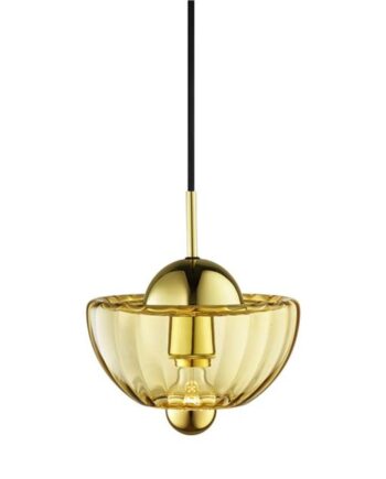 Design By Us Lotus Pendel Amber Guld