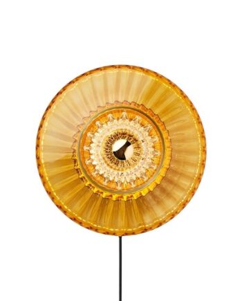 Design By Us New Wave Optic Væglampe Amber