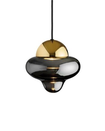 Design By Us Nutty Pendel Smoke Guld