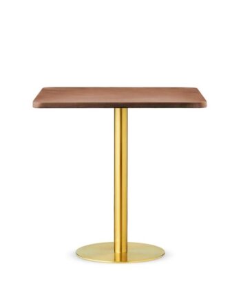 Design By Us Skins Sofabord 74x74 Guld Brandy