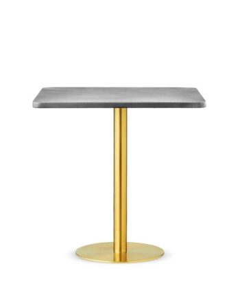 Design By Us Skins Sofabord 74x74 Guld Smoke