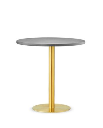 Design By Us Skins Sofabord ø74 Guld Smoke