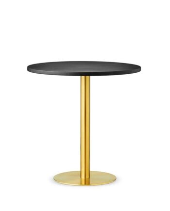 Design By Us Skins Sofabord ø74 Guld Sort