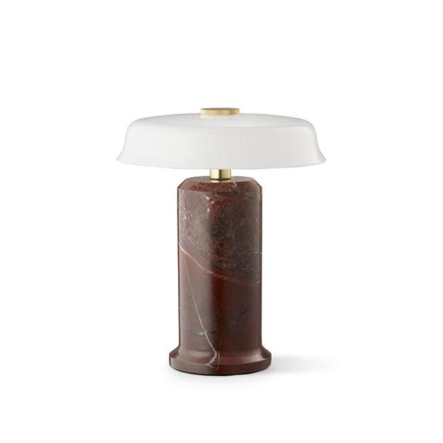 Design By Us Trip No Transportabel Lampe Burgundy Marble Glossy Opal