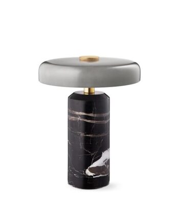 Design By Us Trip Transportabel Lampe Ash Marble Grå