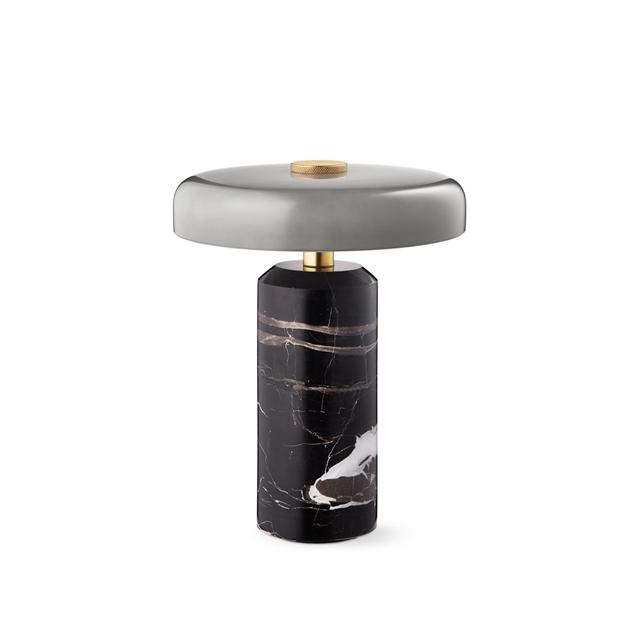 Design By Us Trip Transportabel Lampe Ash Marble Grå