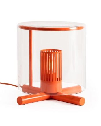 Design House Stockholm Fireplace Bordlampe Rød
