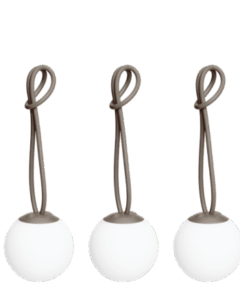 Fatboy Bolleke Mini Transportabel Lampe Sæt Af   Taupe