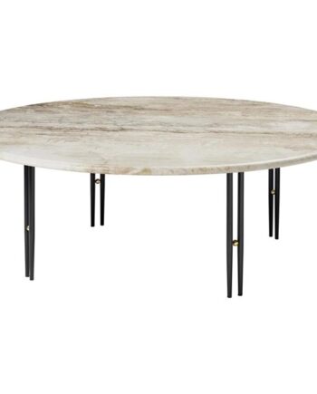 Gubi Ioi Sofabord ø100 Sort Beige
