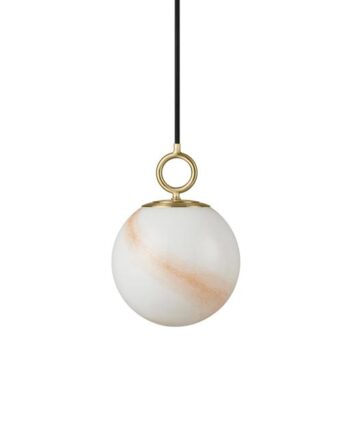 Halo Design Stockholm Pendel ø18 Marble Brown