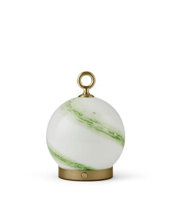 Halo Design Stockholm Transportabel Lampe Marble Green Antique