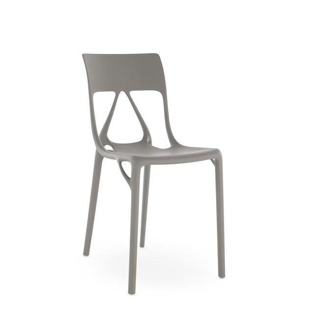 Kartell Lite Spiseborddstol Grå