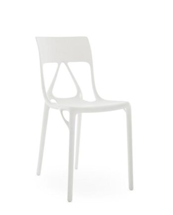 Kartell      Lite Spiseborddstol Hvid