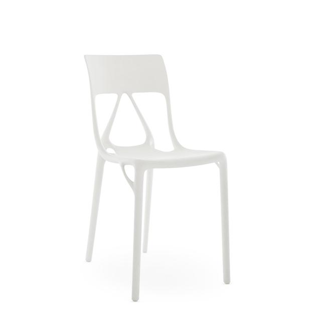 Kartell Lite Spiseborddstol Hvid