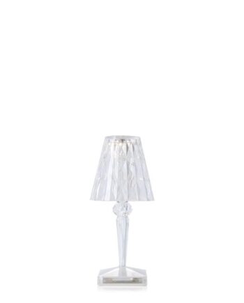 Kartell Battery Bordlampe Krystal