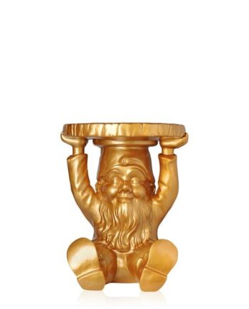 Kartell Gnomes Attlia Skammel Guld