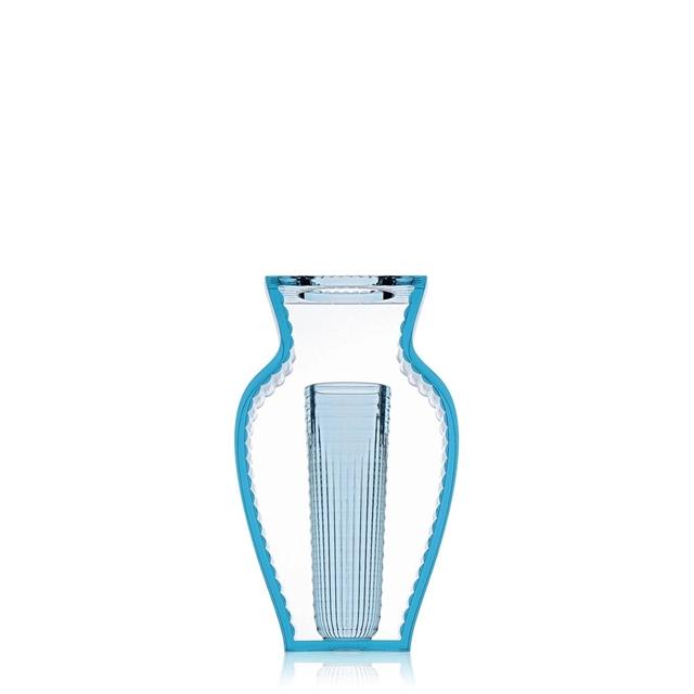 Kartell Shine Vase Blå