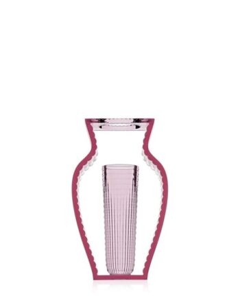 Kartell   Shine Vase Pink