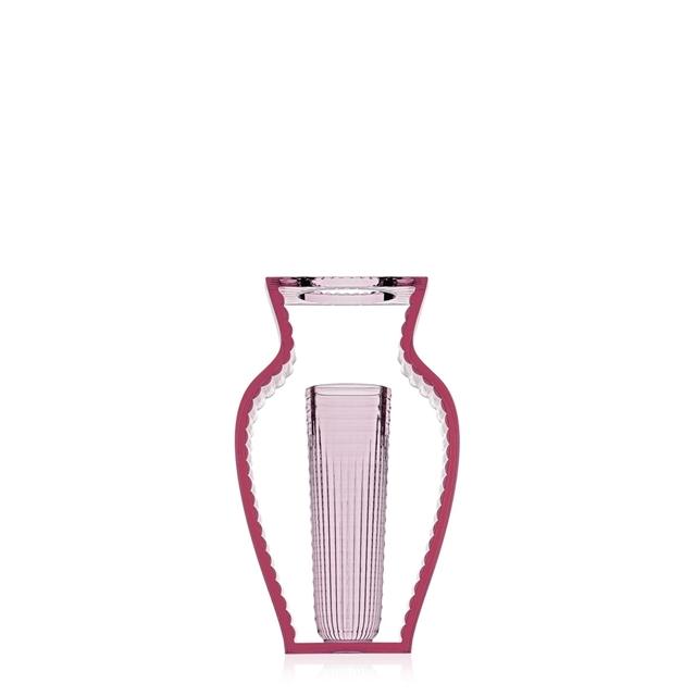 Kartell Shine Vase Pink