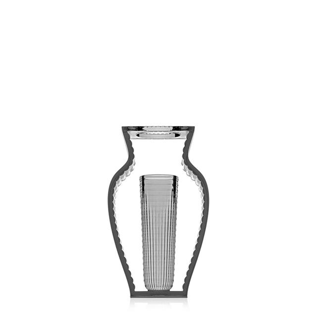 Kartell Shine Vase Røget Grå