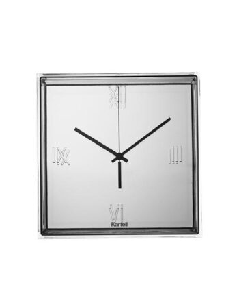 Kartell Tic Tac Klokke Krom