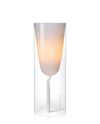 Kartell Toobe Bordlampe Krystal