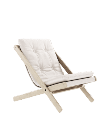 Karup Design Boggie Lænestol    Madras Udendørs 401 White Olieret Bøg