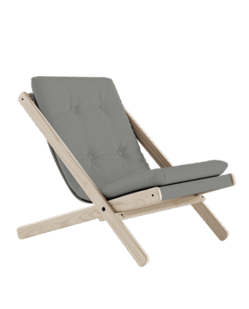 Karup Design Boogie Lænestol    Madras 746 Grey Rå Bøg