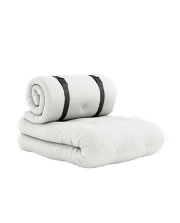 Karup Design Buckle-up Lænestol    Madras   Bælte Udendørs 401 White Sort