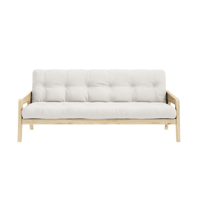 Karup Design Grab Sofa Med -lags Madras 701 Natural Raw