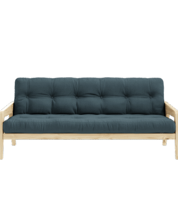 Karup Design Grab Sofa Med  -lags Madras Petrol Blue Raw