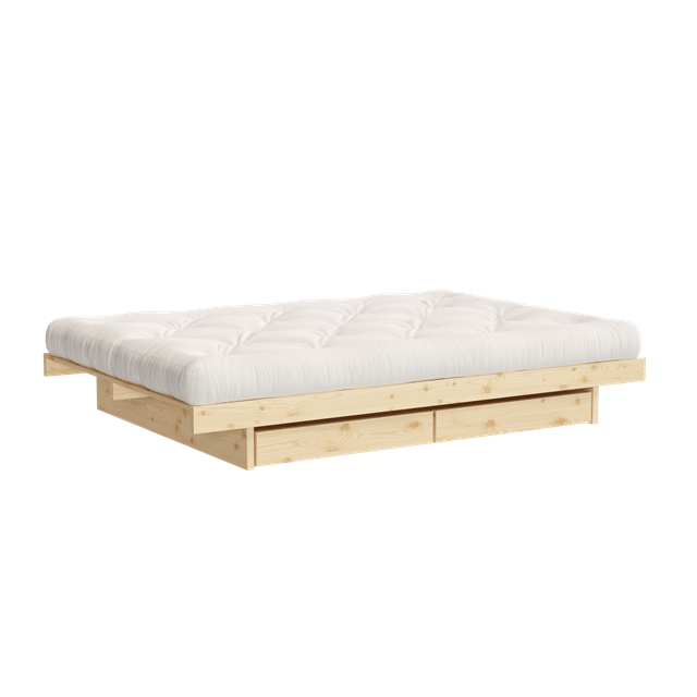 Karup Design Kanso Sengestel Med Skuffe 140x200 Raw