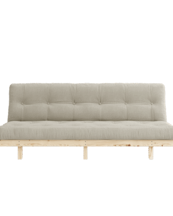 Karup Design Lean Sofa Sovesofa Med Madras 130x190 Beige Raw