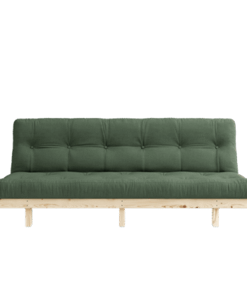 Karup Design Lean Sovesofa Med  -lags Madras 130x190 Oliven Grøn Raw