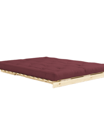 Karup Design Roots Sovesofa Med Madras 160x200 710 Bordeaux Raw