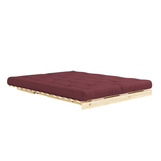 Karup Design Roots Sovesofa Med Madras 160x200 710 Bordeaux Raw