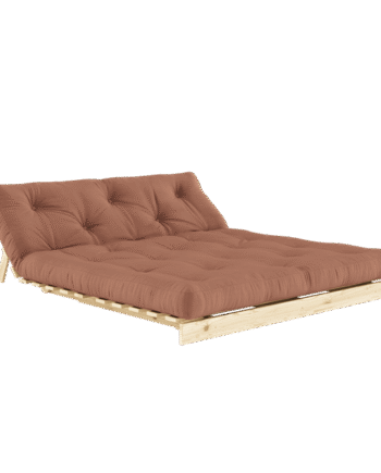 Karup Design Roots Sovesofa Med Madras 160x200 759 Clay Brown Raw
