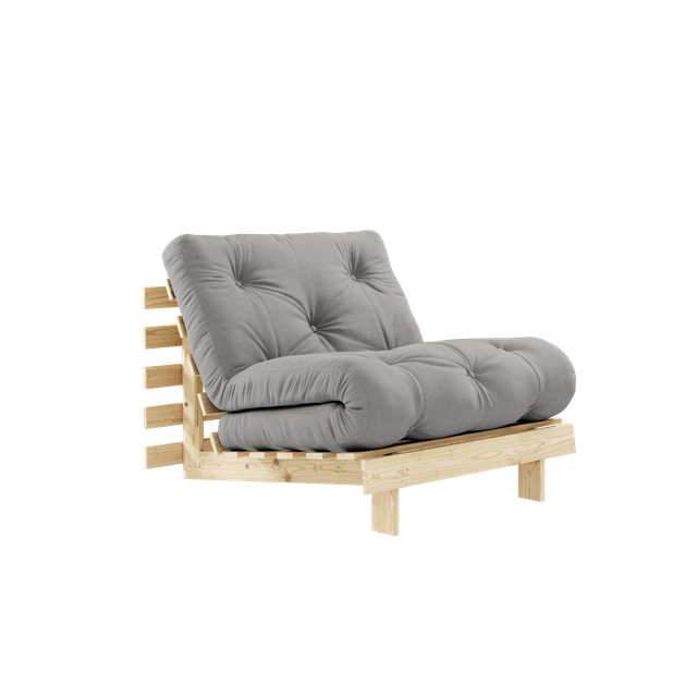 Karup Design Roots Sovesofa Med Madras 90x200 746 Grey Raw