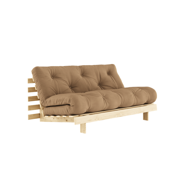 Karup Design Roots Sovesofa Med Madras 160x200 755 Mocca Raw