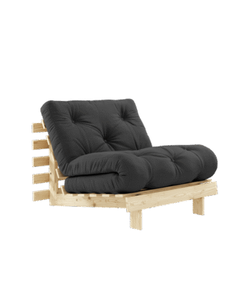 Karup Design Roots Sovesofa Med Madras 90x200 734 Mørkegrå Raw
