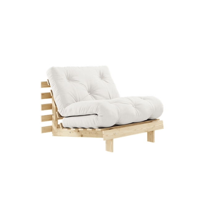Karup Design Roots Sovesofa Med Madras 90x200 701 Natural Raw